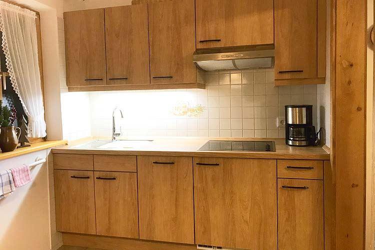 Ferienwohnung Almroeserl Küche