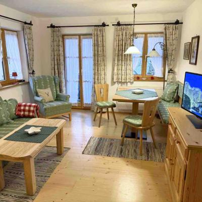 Wohnzimmer Ferienwohnung Edelweiss